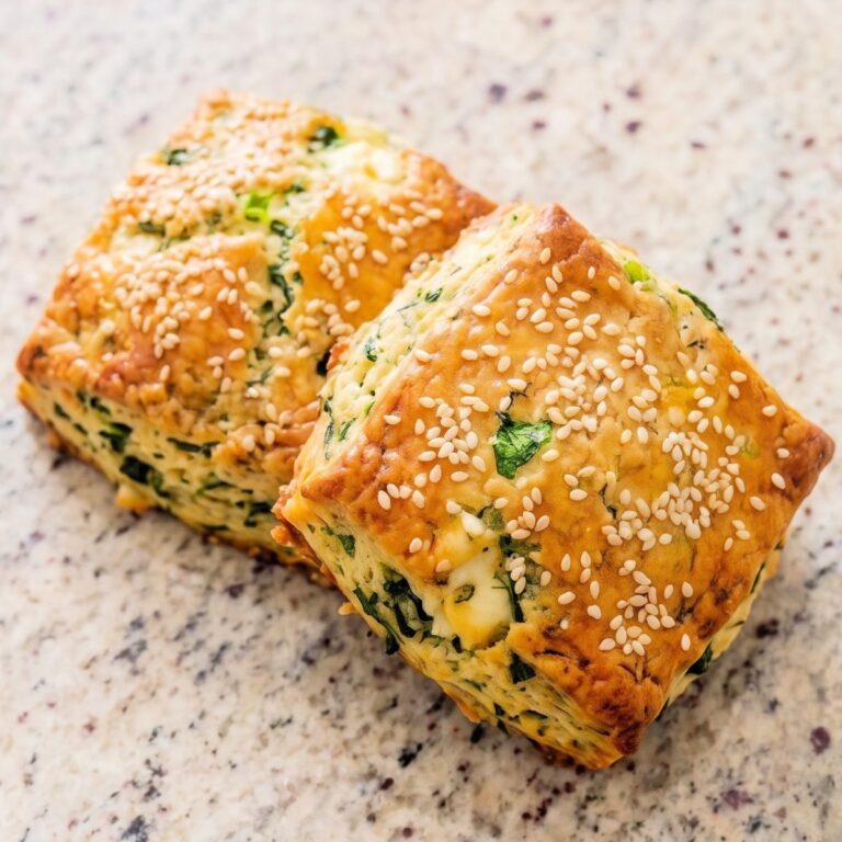 Cottage Cheese Spanakopita Biscuits