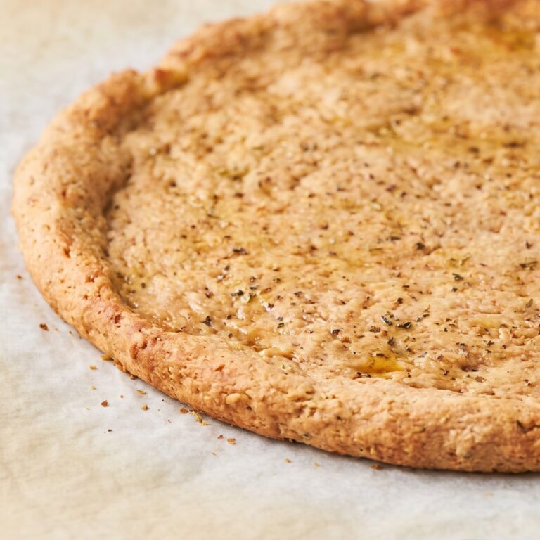 Cottage Cheese Spelt Pizza Crust