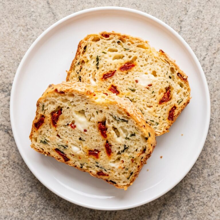 Cottage Cheese Sun-Dried Tomato Basil Bread