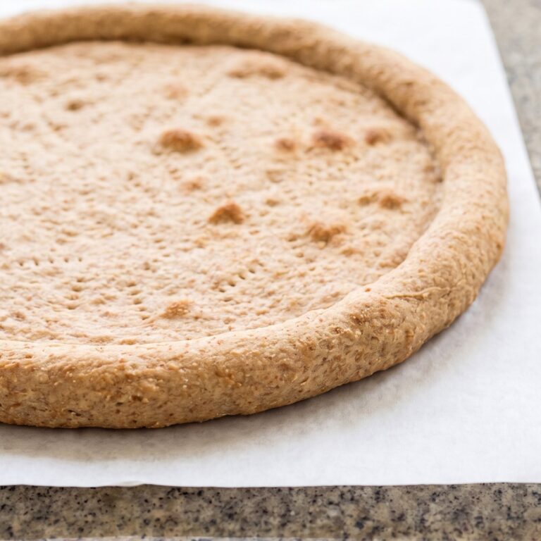 Cottage Cheese Whole Wheat Pizza Crust