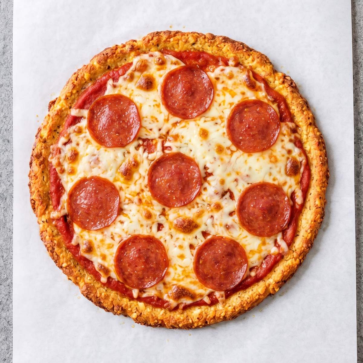 Keto Cottage Cheese Protein Pizza Crust